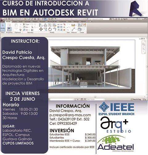 Curso de introducción a BIM en Autodesk Revit