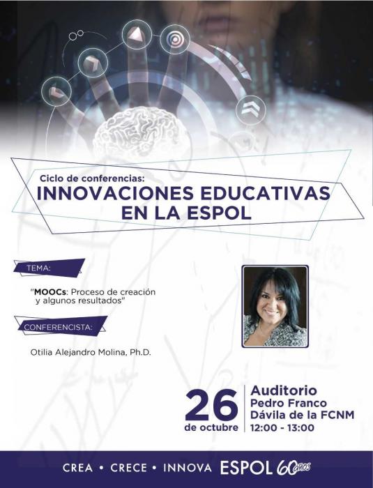 Ciclo de conferencias: Innovaciones educativas en la ESPOL