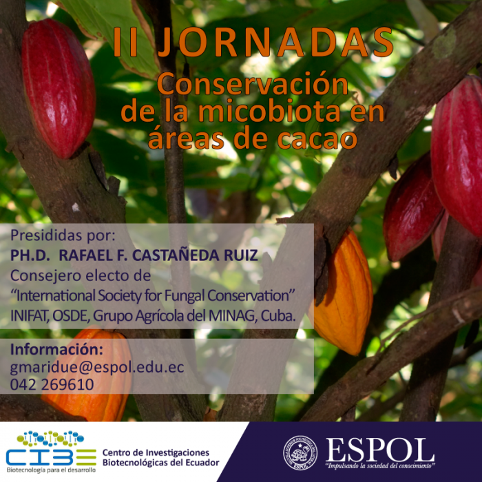 II Jornadas de conservación de la micobiota en áreas del cacao