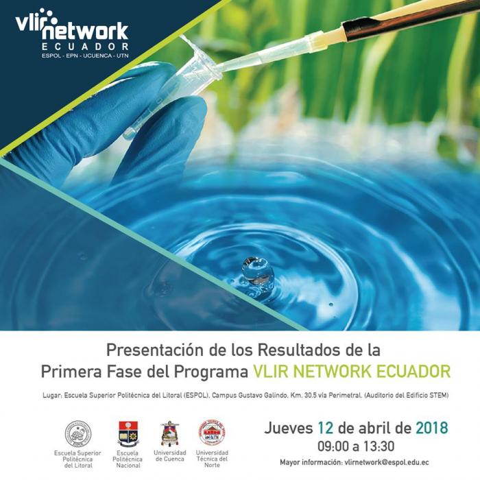 Presentación de resultados de la primera fase del programa VLIR Network Ecuador