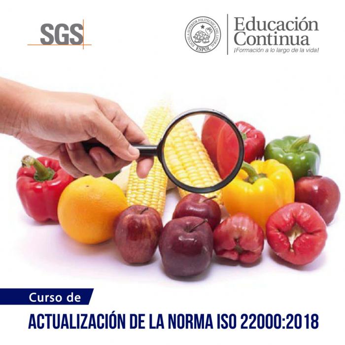 Actualización de la ISO 22000:2018