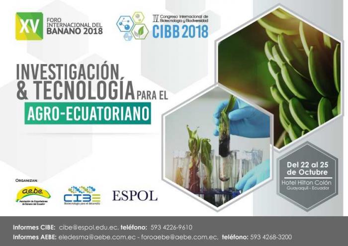 IV Congreso Internacional de Biotecnología y Biodiversidad