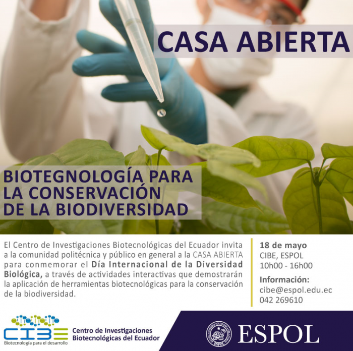 Casa abierta: Biotecnología para la conservación de la biodiversidad