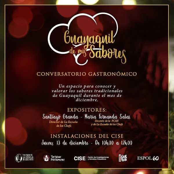 Conversatorio 'Guayaquil de mis sabores'