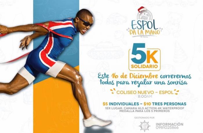 5K Solidario, ESPOL da la Mano