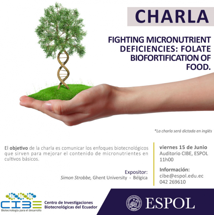 Charla Fighting micronutrient deficiences: Folate biofortification of food