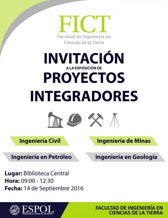 Exposición de Proyectos Integradores - FICT