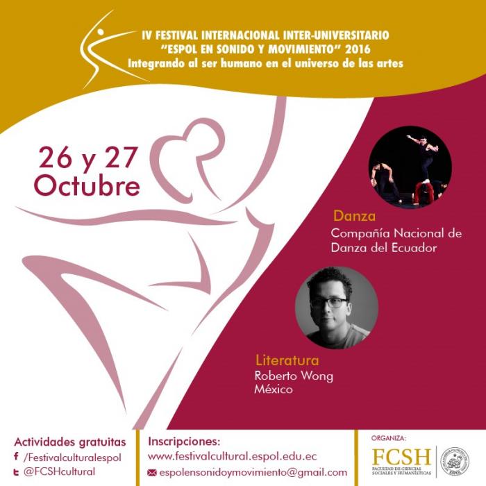 IV Festival Internacional Inter-Universitario: "ESPOL en Sonido y Movimiento 2016"