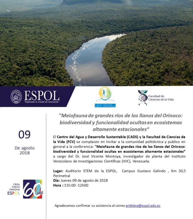 Meiofauna de grandes ríos de los llanos de Orinoco: biodiversidad y funcionalidad ocultas en ecosistemas altamente funcionales