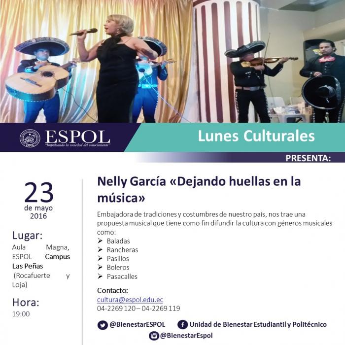 Nelly García "Dejando huellas en la música"