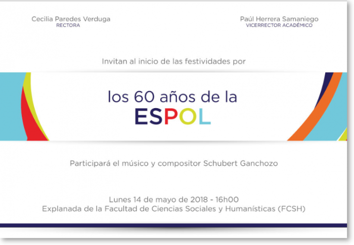 Inicio de las festividades por los 60 años de la ESPOL