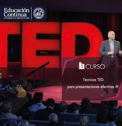 Técnicas TED para presentaciones efectivas