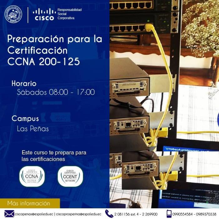 Preparación para la certificación técnica CCNA 200-125