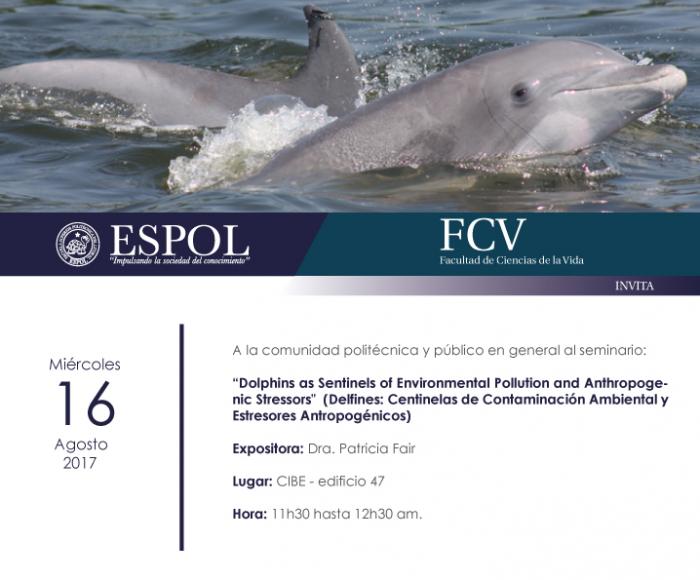 Seminario: Delfines, centinelas de contaminación ambiental y estresores antropogénicos