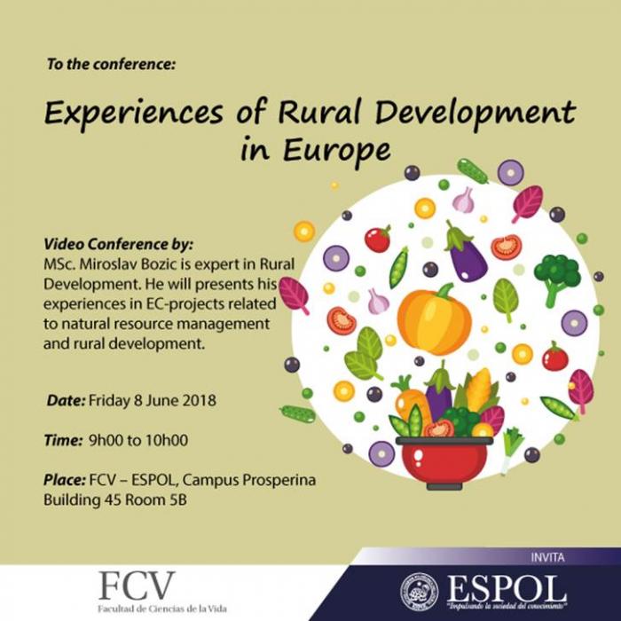 Videoconferencia: Experiences of rural development in Europe 