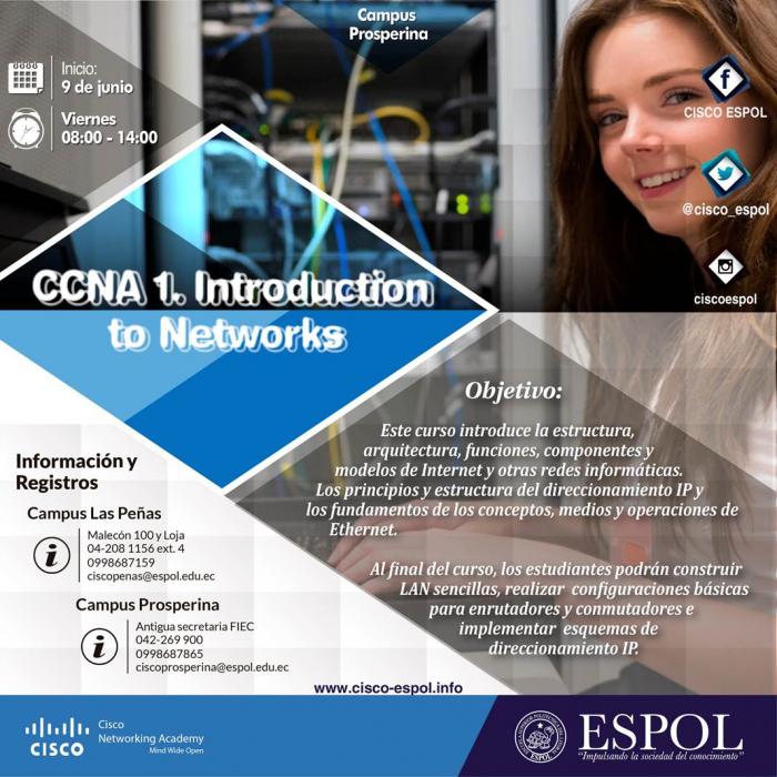 Curso CCNA1: Introducción a redes