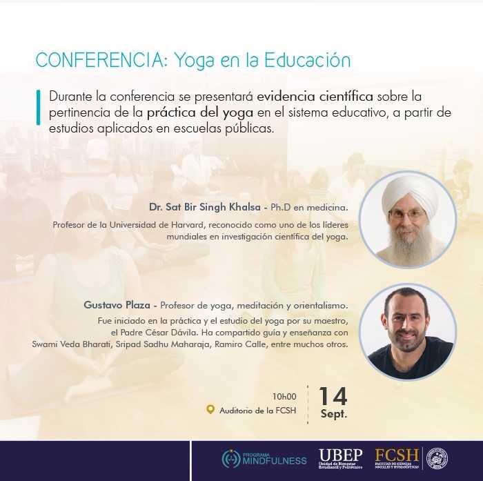 Conferencia: Yoga en la Educación