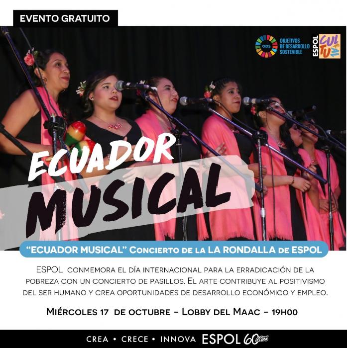 "Ecuador Musical" Concierto de la La Rondalla en ESPOL