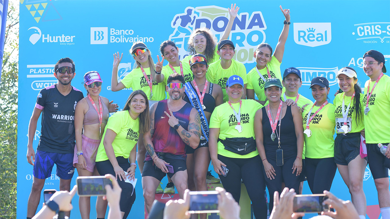 920 personas corrieron por la educación en la carrera Dona Futuro 10K