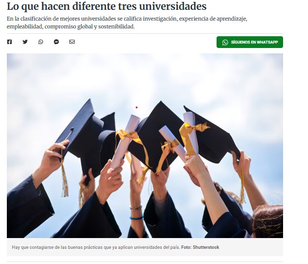 Lo que hacen diferente tres universidades