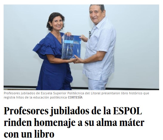 Personajes y Eventos de la ESPOL - Tomo I