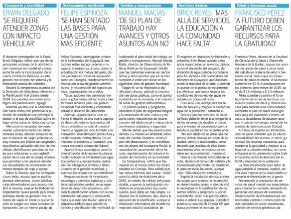 ¿Cómo va Guayaquil? 9 avances y desafíos bajo la mirada de expertos
