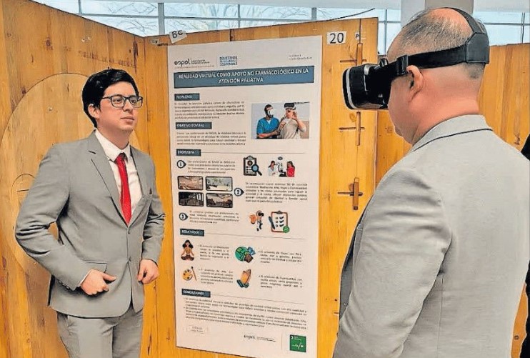 Tecnología inmersiva de la ESPOL alivia el dolor