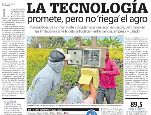 La tecnología promete, pero no 