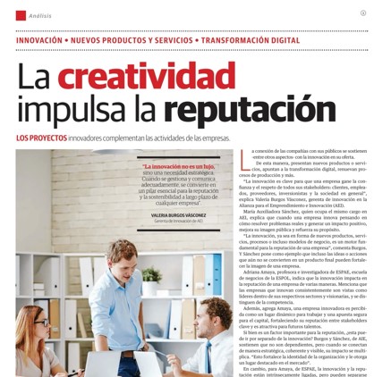La creatividad impulsa la reputación