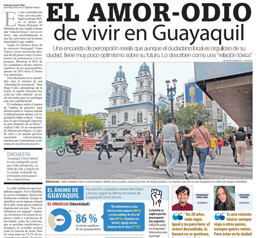 El amor-odio de vivir en Guayaquil