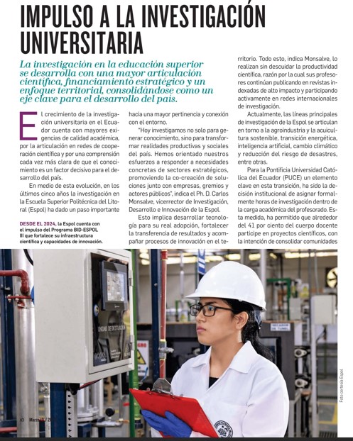 IMPULSO A LA INVESTIGACIÓN UNIVERSITARIA