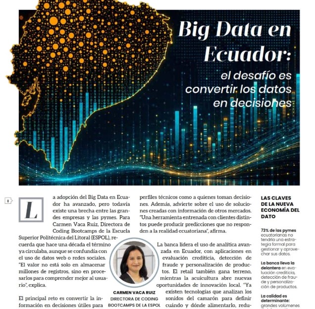 Big Data en Ecuador: el desafíos es convertir los datos en decisiones