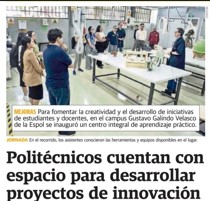 POLITÉCNICOS CUENTAN CON ESPACIO PARA DESARROLLAR PROYECTOS DE INNOVACIÓN