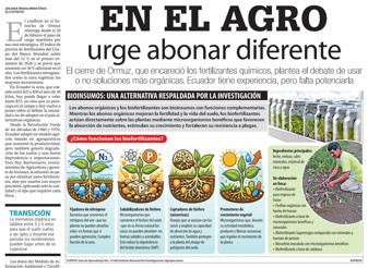 EN EL AGRO URGE ABONAR DIFERENTE