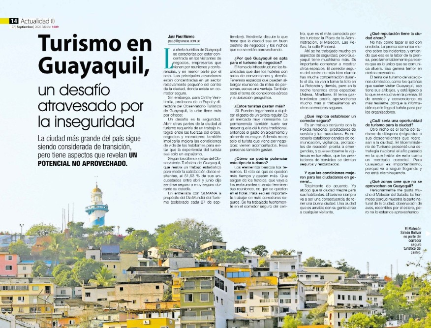 TURISMO EN GUAYAQUIL