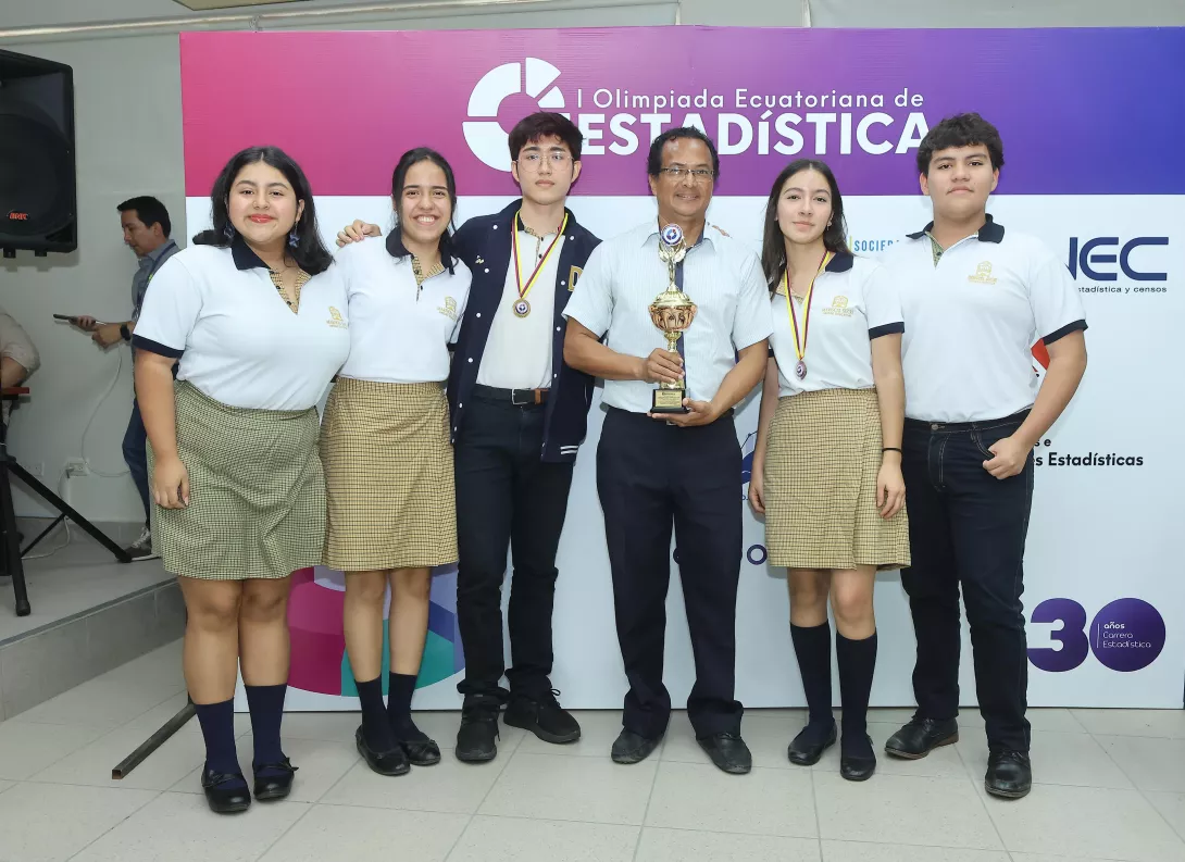 Estudiantes de colegios participaron en la Olimpiada Estadística de la ESPOL