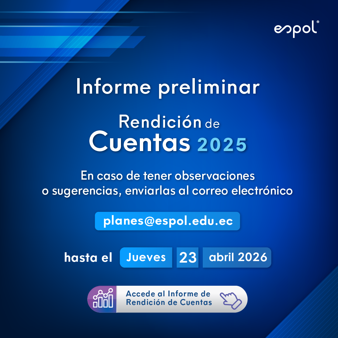 Informe de rendición de cuentas 2025