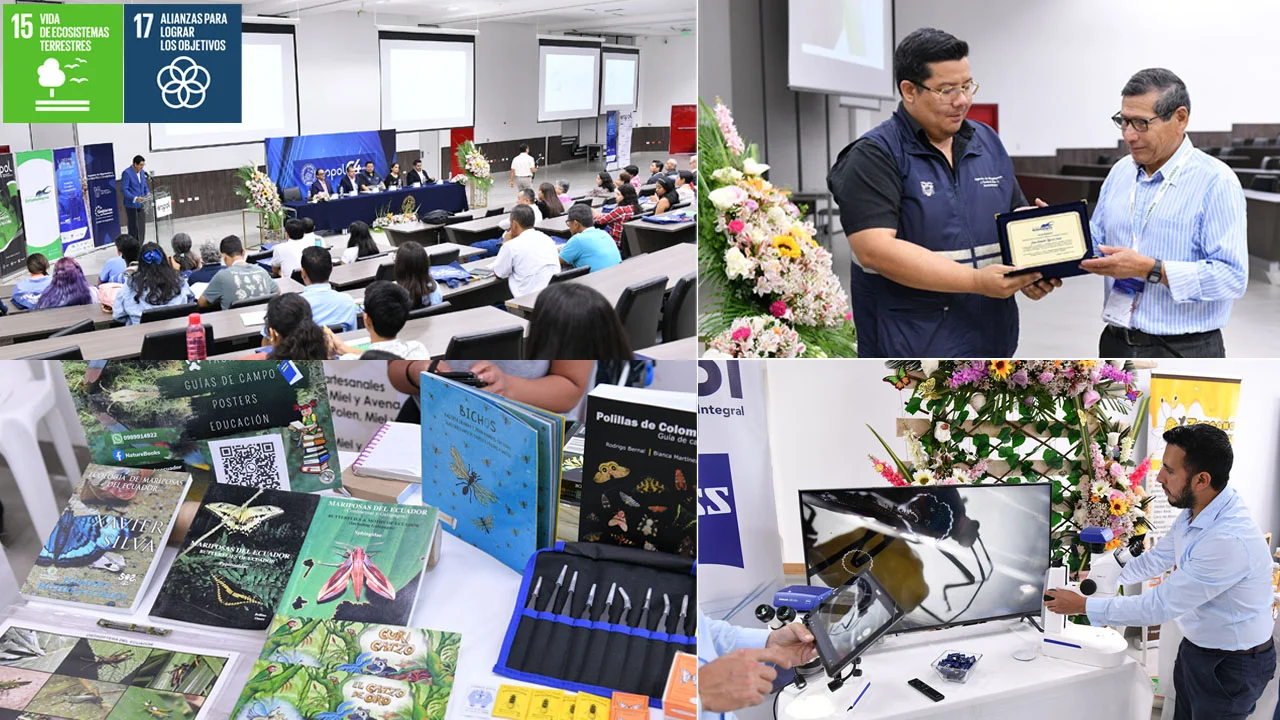 V Encuentro Entomológico Ecuatoriano y III Congreso de Control Biológico se realizaron en la ESPOL