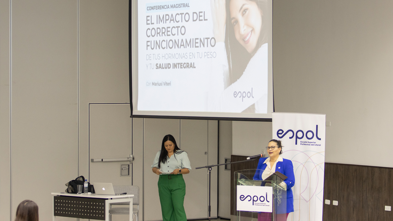 Cecilia Paredes, rectora de ESPOL