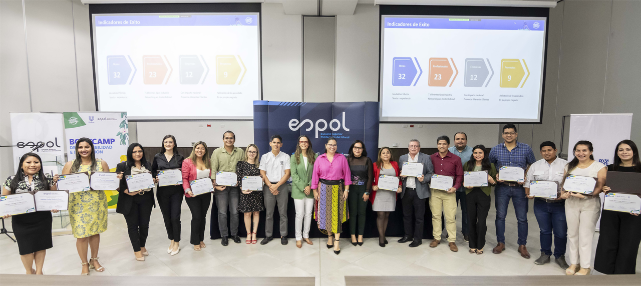 23 profesionales se graduaron de la primera edición del Bootcamp de Sostenibilidad e Innovación 