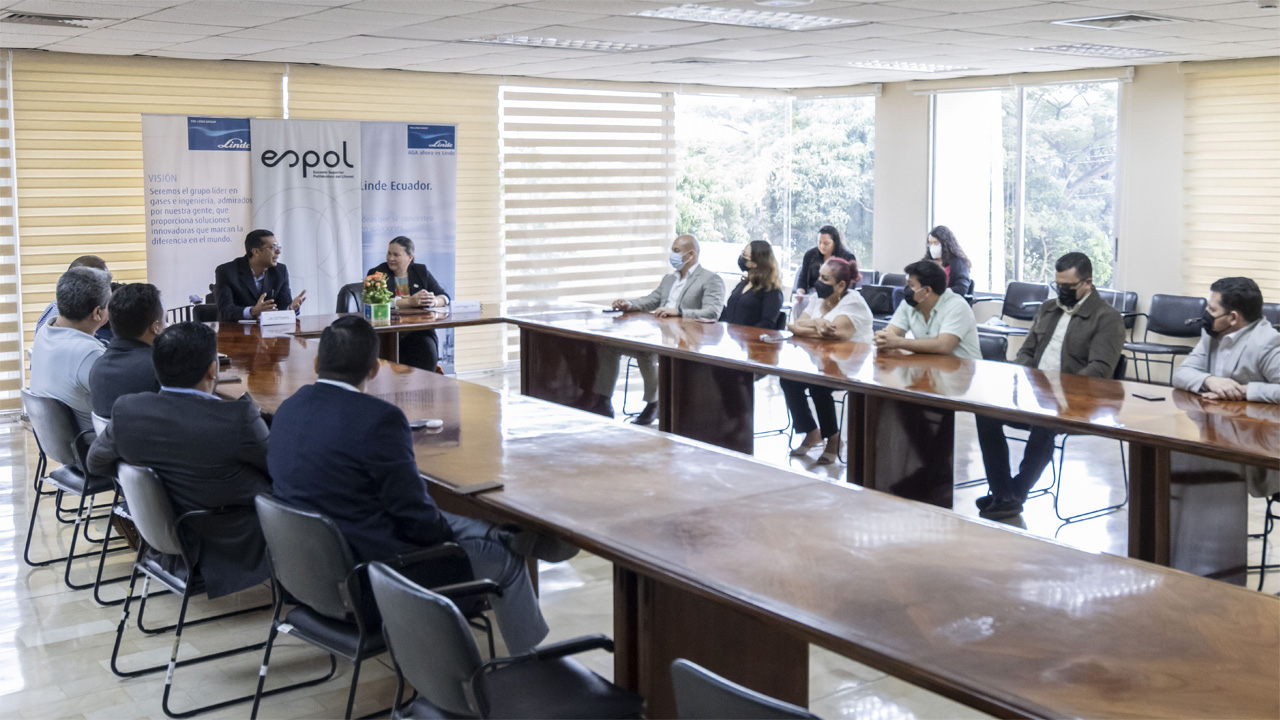 Convenio ESPOL y LINDE ECUADOR