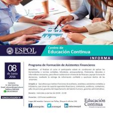 Programa Formación de Asistentes Financieros