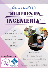 Conversatorio: Mujeres en Ingeniería