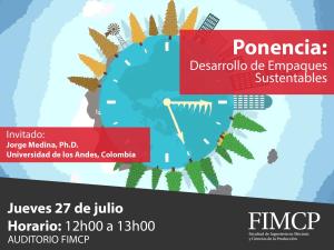 Ponencia: Desarrollo de empaques sustentables