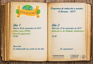Programa de inducción a novatos 2017