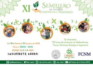 XI Semillero de Futuros Científicos e Ingenieros