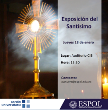 Exposición del Santísimo