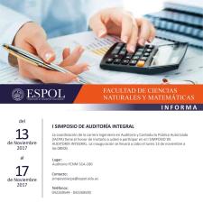 Primer Simposio de Auditoría Integral
