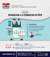 Curso: Introducción a al Econometría en STATA