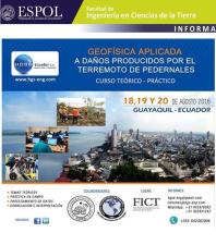 Curso Teórico Práctico: Geofísica aplicada a daños producidos por el terremoto de pedernales